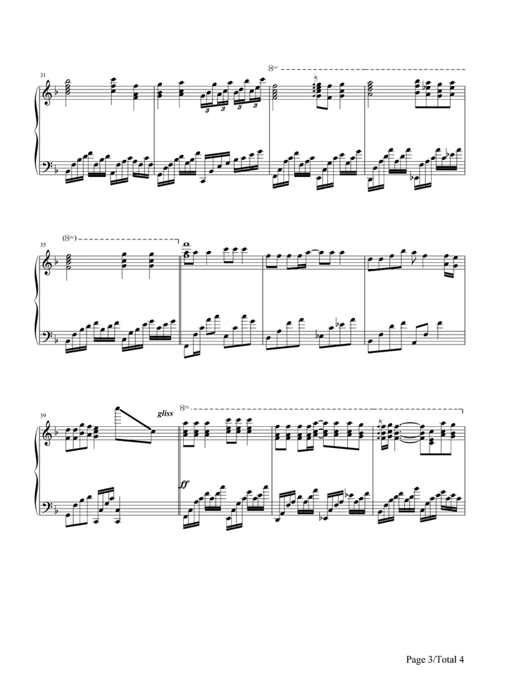 A Little Love钢琴谱