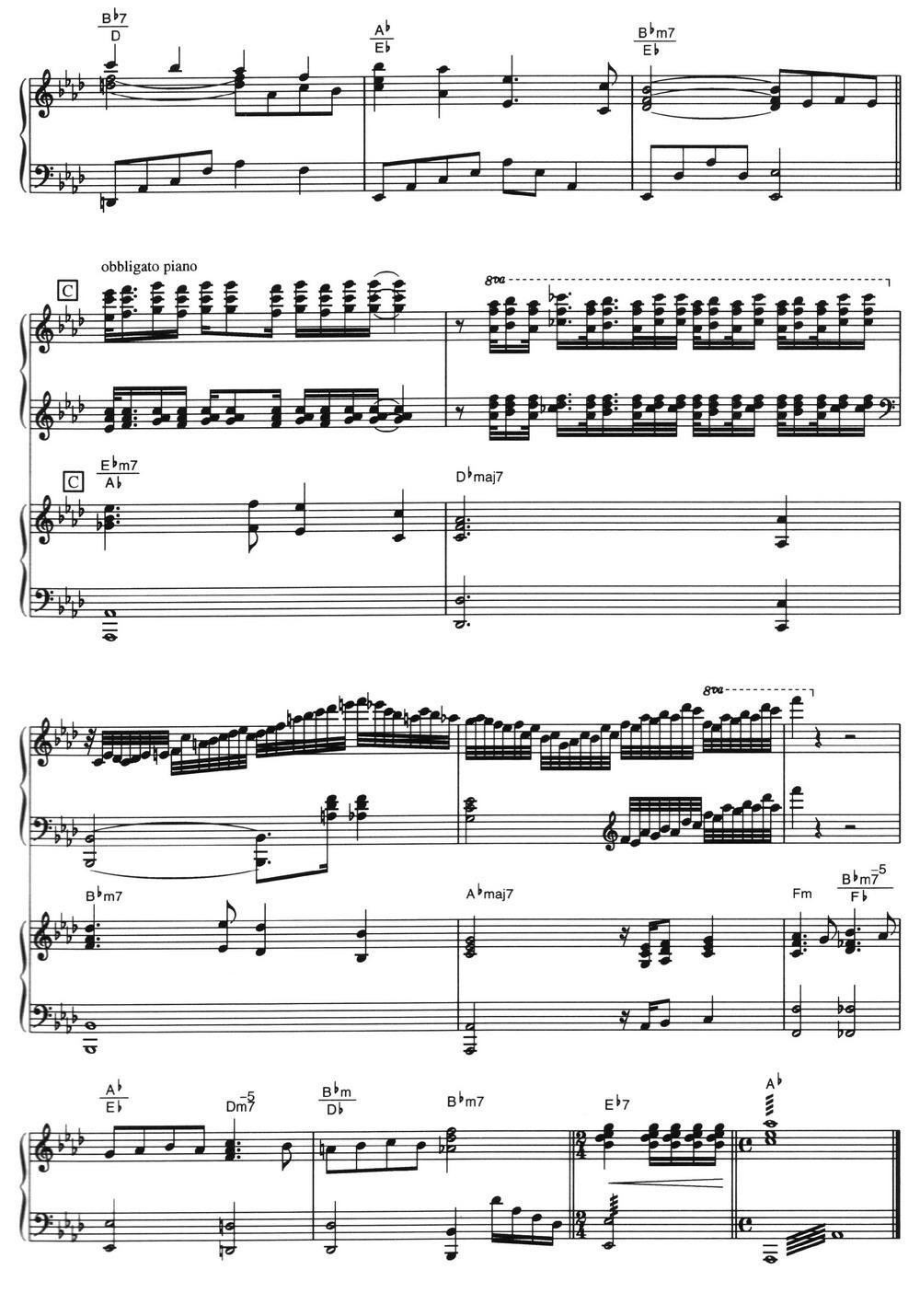 1900 s theme钢琴谱