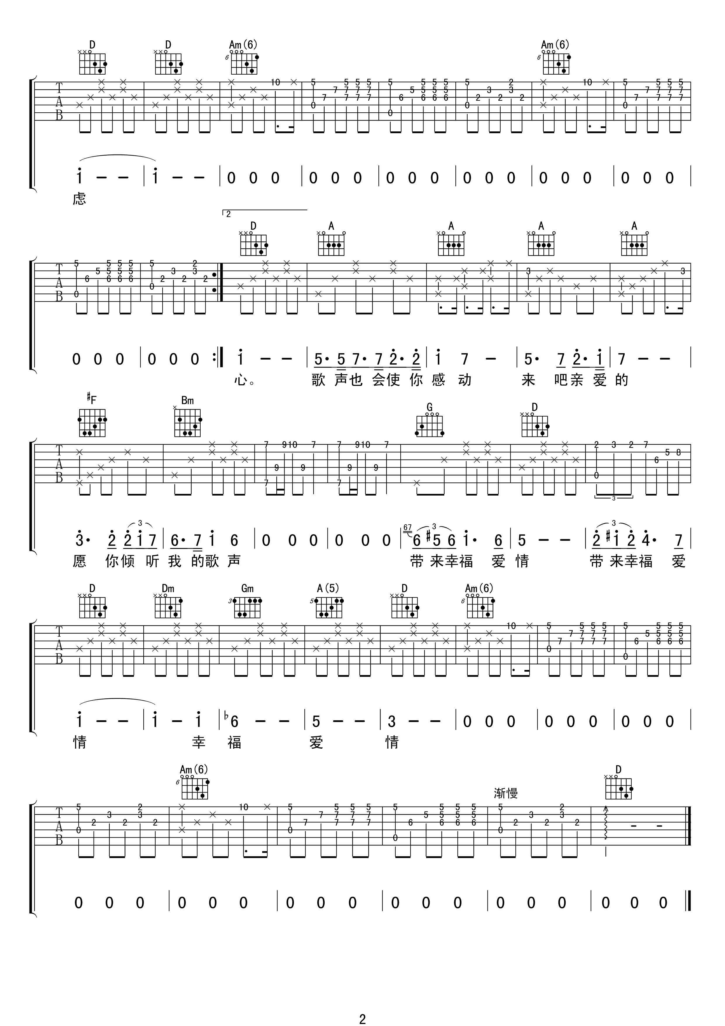 夜曲吉他谱 - 周杰伦 - G调吉他弹唱谱 - 琴谱网